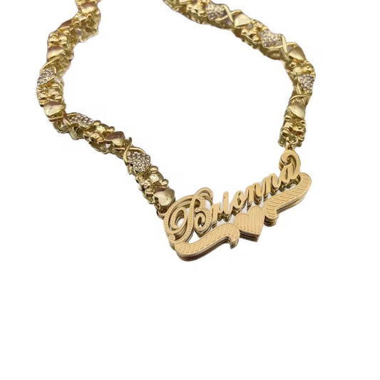 PRETTY CUSTOM NAME NECKLACE